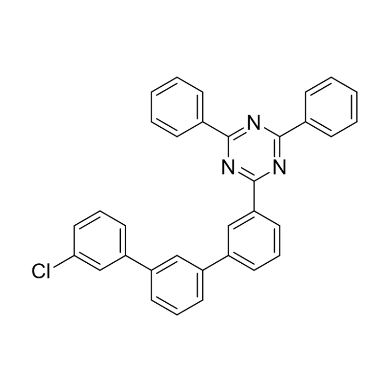 1,3,5-Triazin, 2-(3''-kloro[1,1':3',1''-terfenil]-3-il)-4,6-difenil-