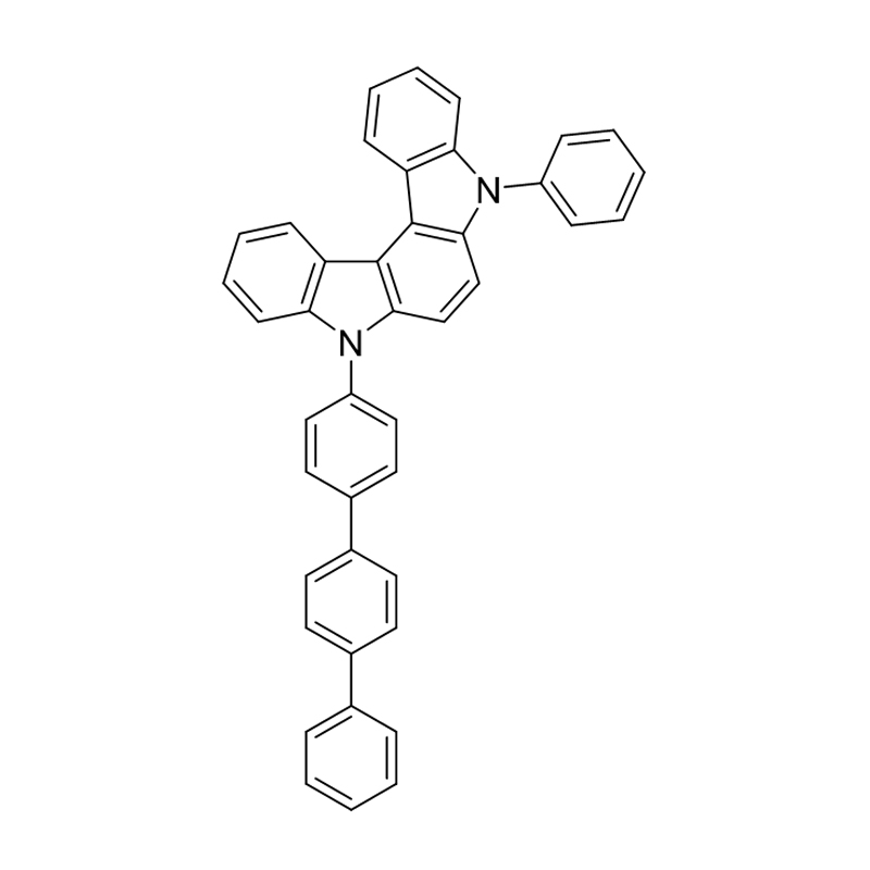 Indolo[2,3-c]karbazol, 5,8-dihidro-5-fenil-8-[1,1′:4′,1′′-terfenil]-4-il-
