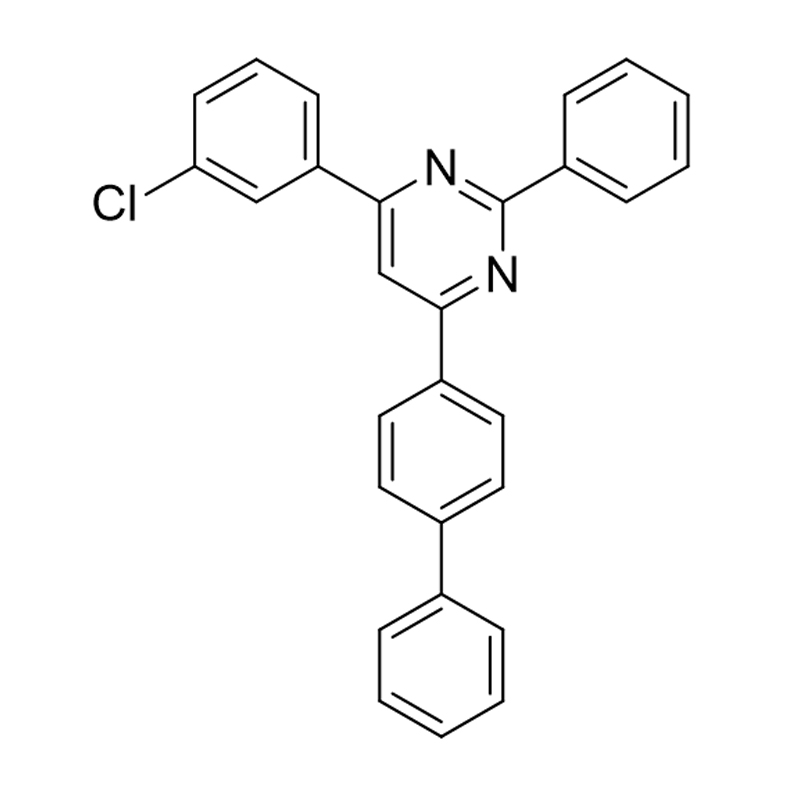 4-([1,1'-bifenil]-4-il)-6-(3-klorofenil)-2-fenilpirimidin