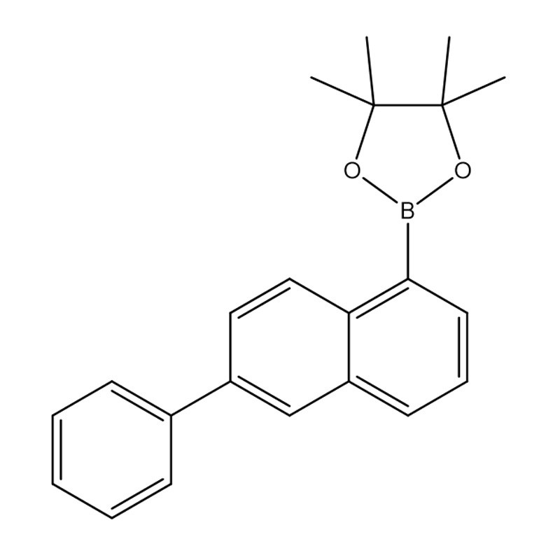 4,4,5,5-tetrametil-2-(6-fenilnaftalen-1-il)-1,3,2-dioxaborolane
