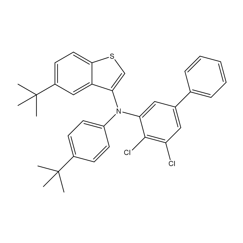 Benzo[b]tiofen-3-amina, N-(4,5-dikloro[1,1'-bifenil]-3-il)-5-(1,1-dimetiletil)-N-[4-(1, 1-dimetiletil)fenil]-
